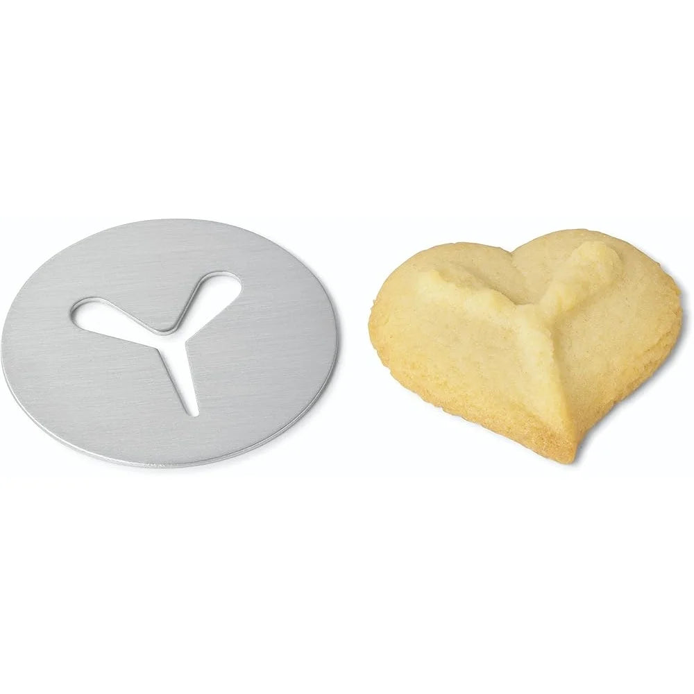 XMSJ Cookie Press Kit 14 Disks 6 Tips Dishwasher Safe