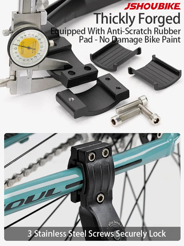 JSHOU BIKE Adjustable Bicycle Kickstand Aluminium Alloy MTB