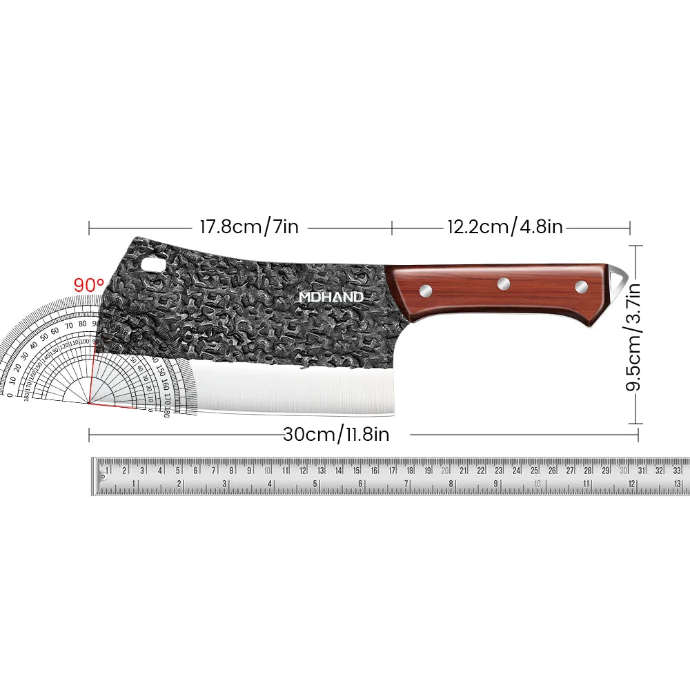 ZENG Japanese Kitchen Knives Hand Forged Chef Knife Sheath