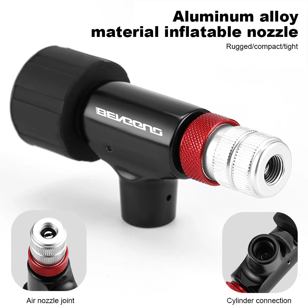 Hign-concerned Mini CO2 Bicycle Pump For Road And Mountain