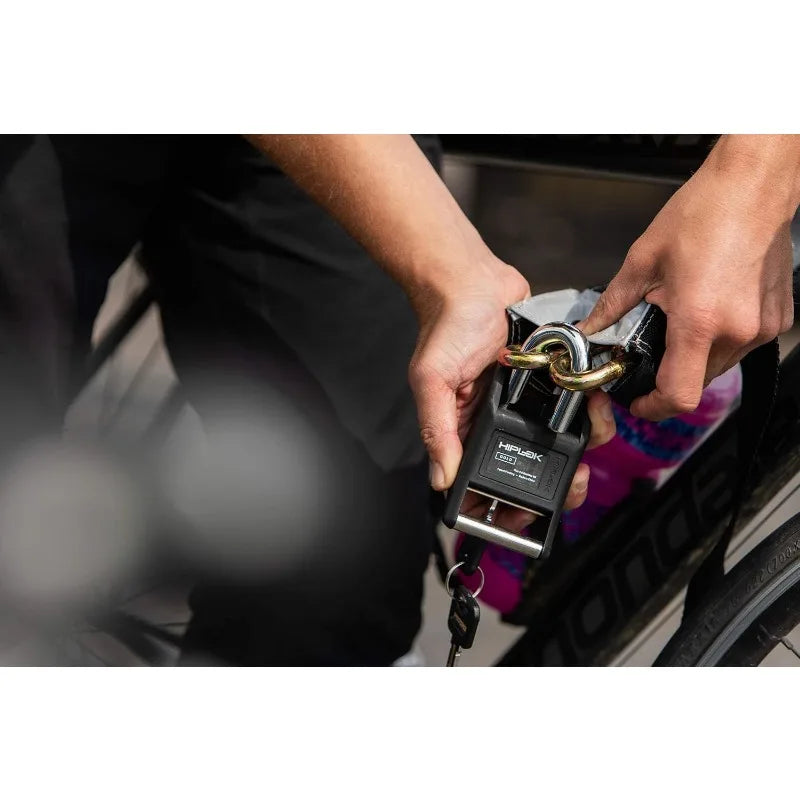 YTYIN Hiplok Gold Wearable Chain Bicycle Lock For Cyclists