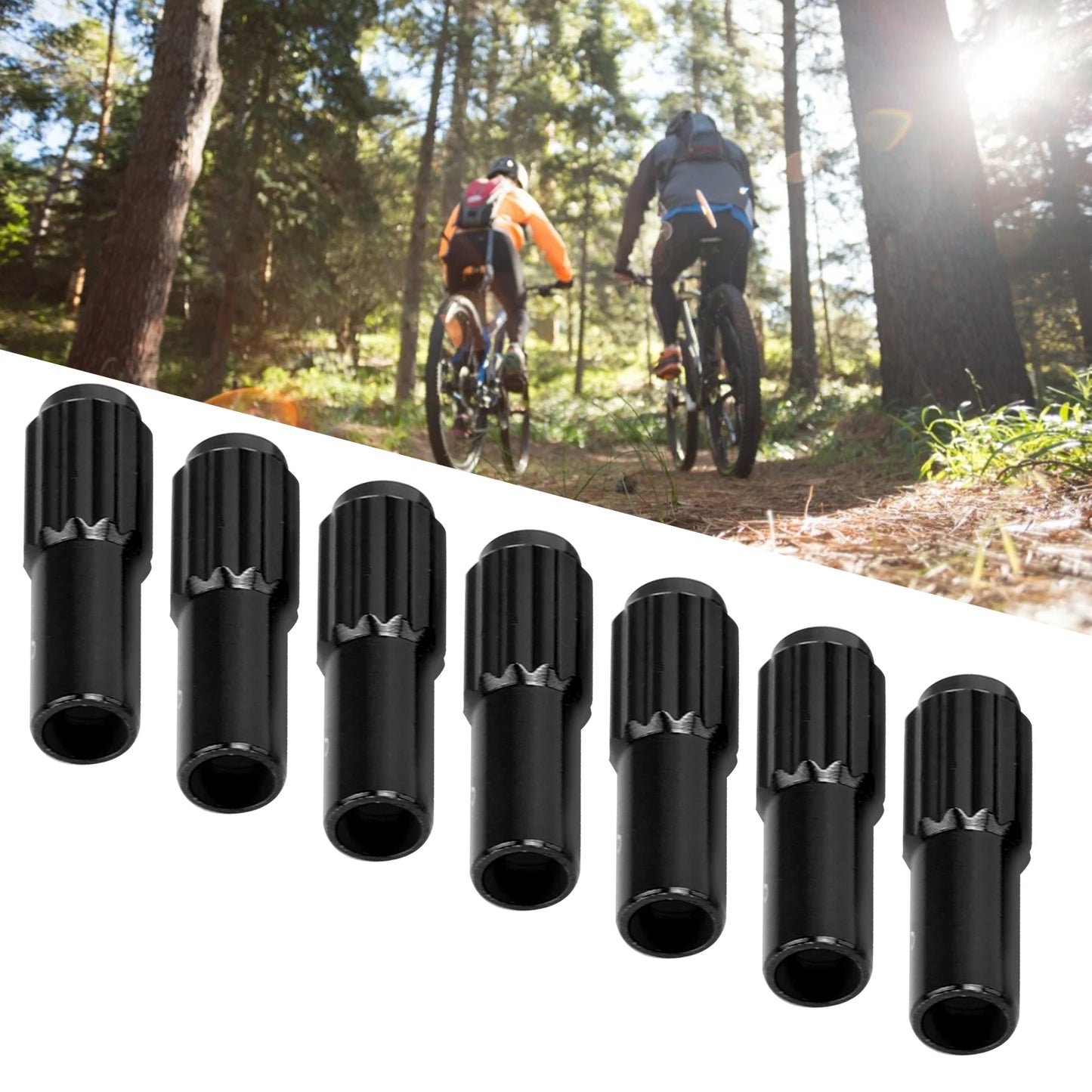Hign Concerned Bicycle Cable Screws Aluminum Alloy Tuning Kit