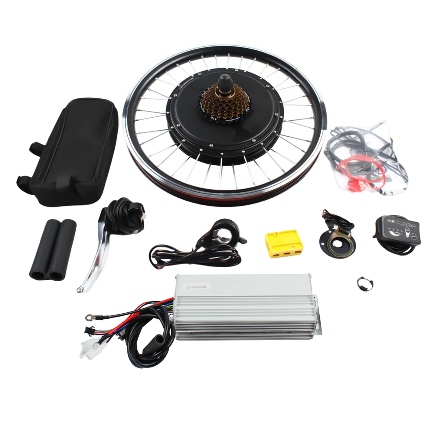 Hign-concerned 48V 1000W Front Wheel E Bike Conversion Kit