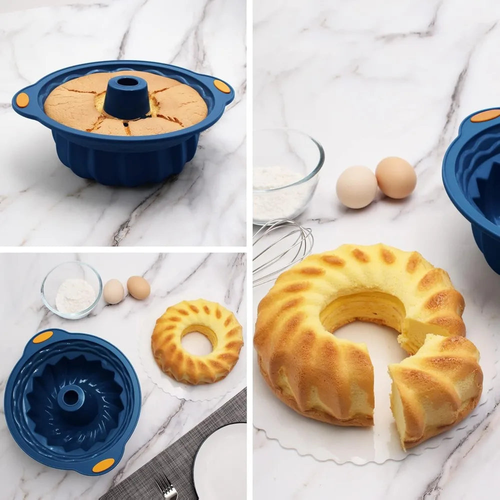 31 Piece Silicone Bakeware Set With Metal Reinforced Frame