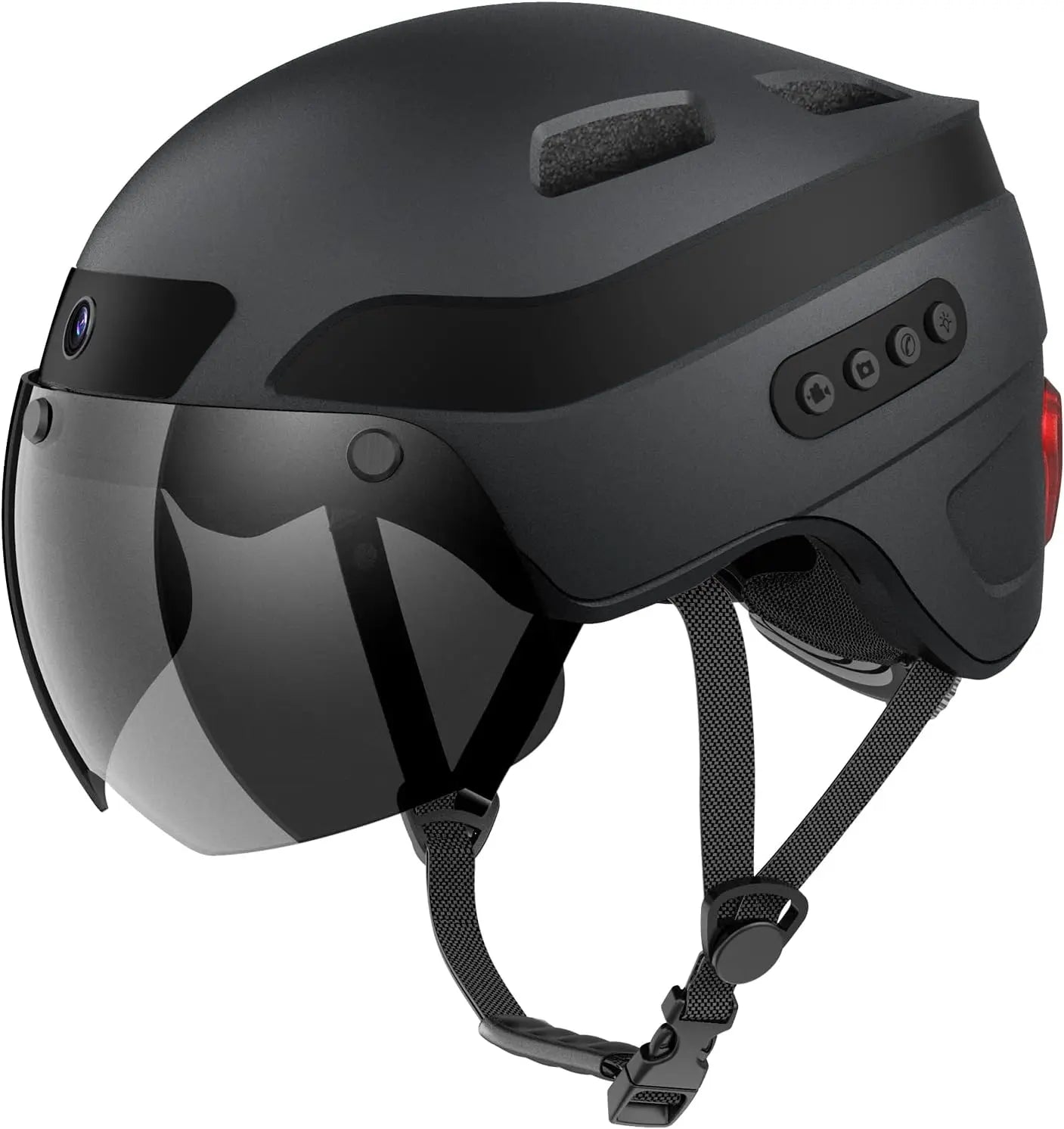 Hign-concerned 1080P Action Camera Bike Helmet Bluetooth