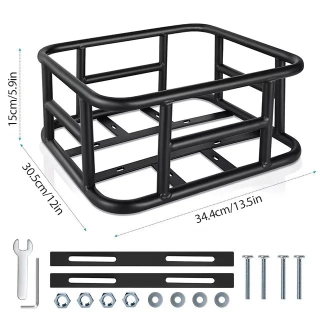 NEWBOLER Rear Bike Basket Cargo Rack Bag For Outdoor
