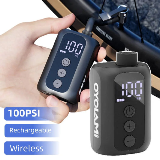 Hign Concerned Air Pump Mini Electric Tire Inflator 100 PSI