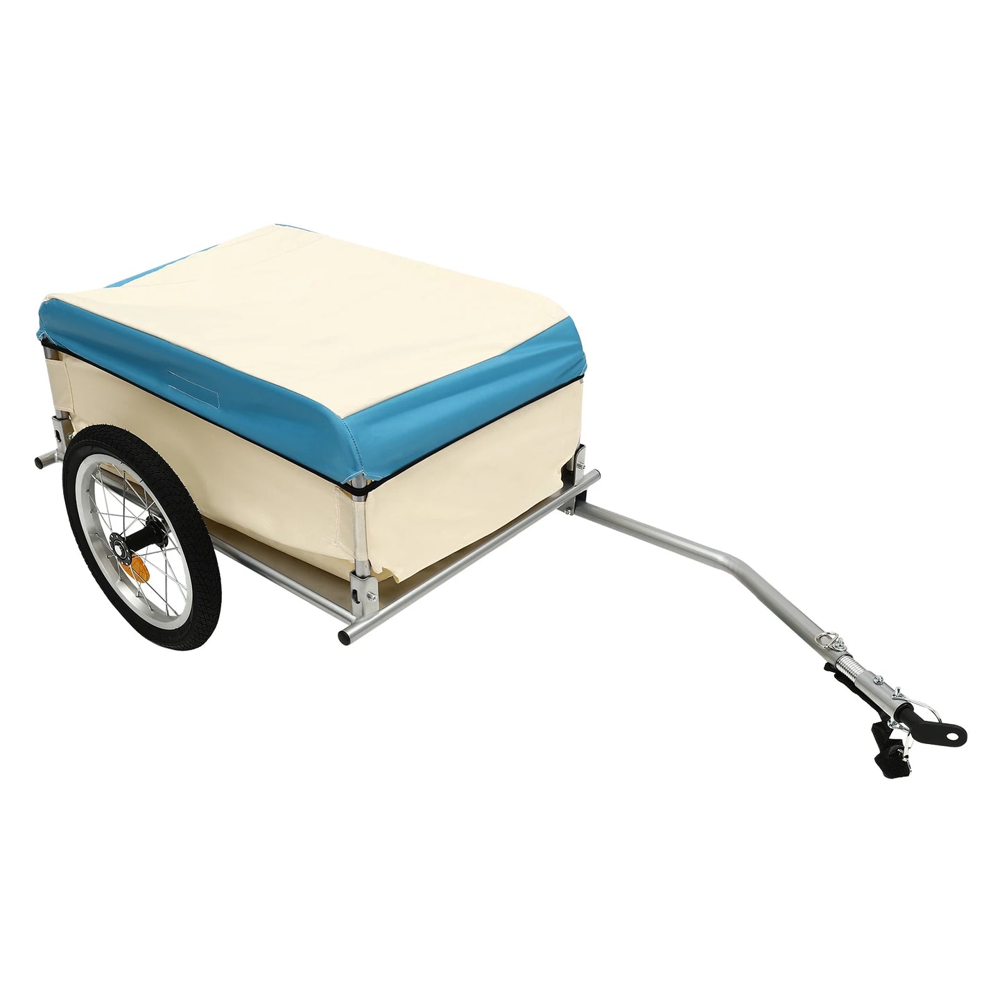 Hign-concerned Bicycle Trailer With Reflectors And Storage