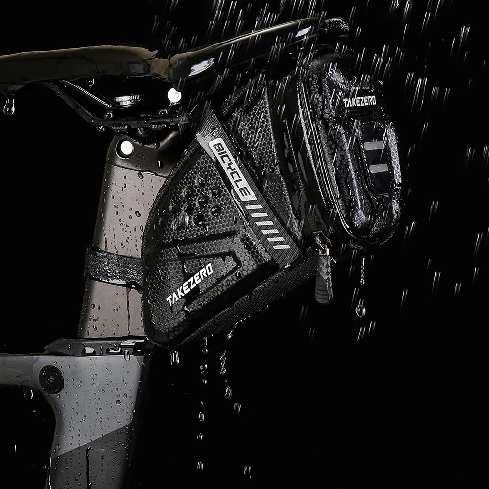 Function EVA Hard Shell Bicycle Saddle Bag MTB Road Bike