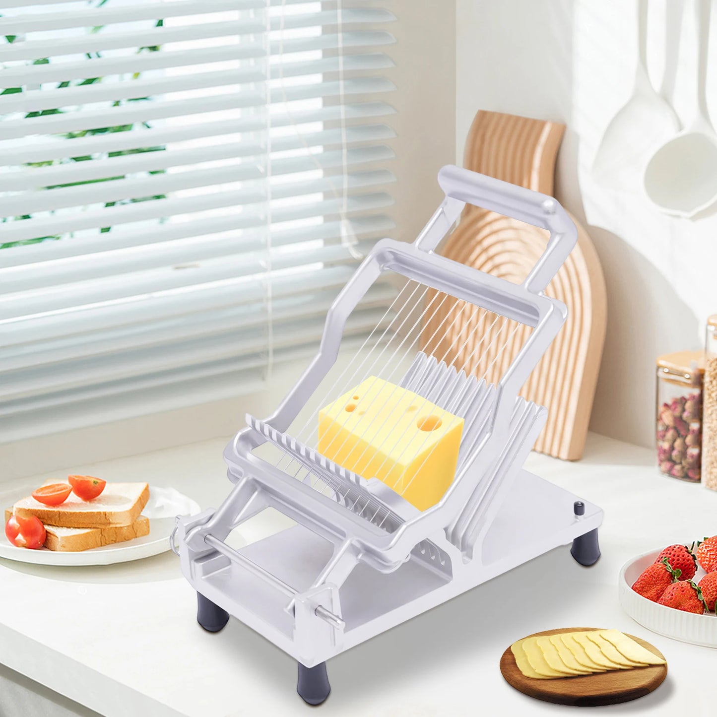 Hign Concerned Commercial Cheese Slicer Stainless Steel