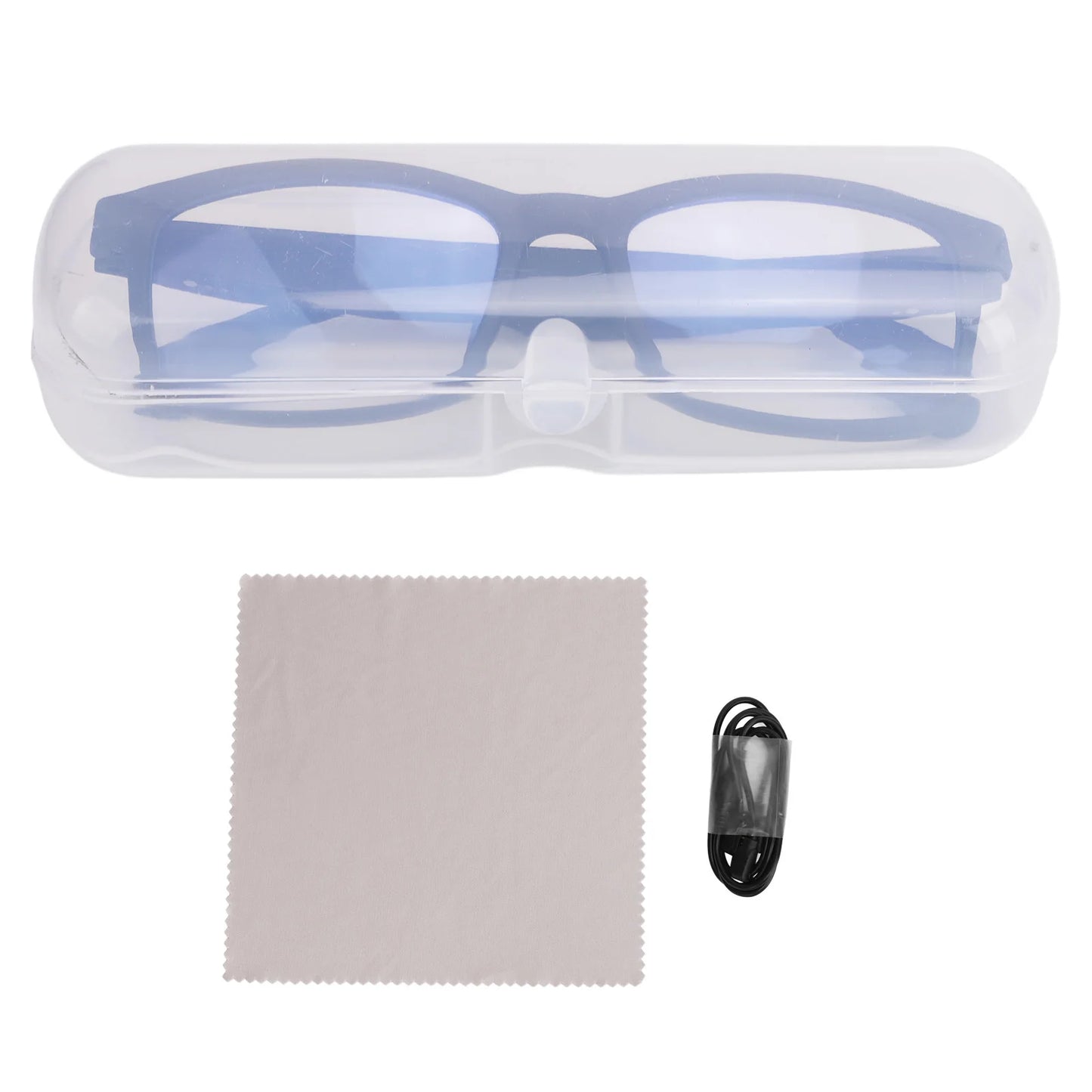 Cycling Sunglasses Bluetooth Sunglasses Stable Connection 4 Hours Playback Time Smart Sound Glasses with Mic for Outdoor Cycling