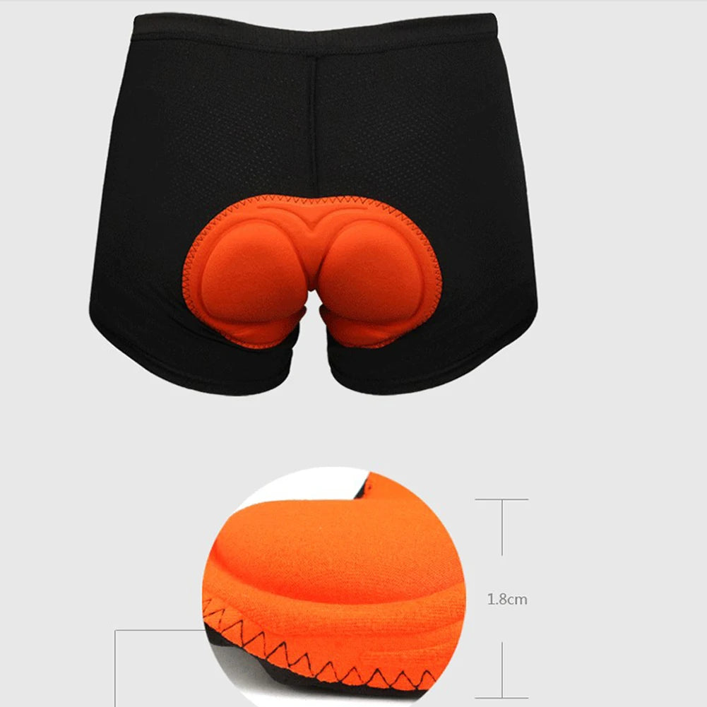 Unisex 3D Padded Cycling Shorts for MTB Bike Riding