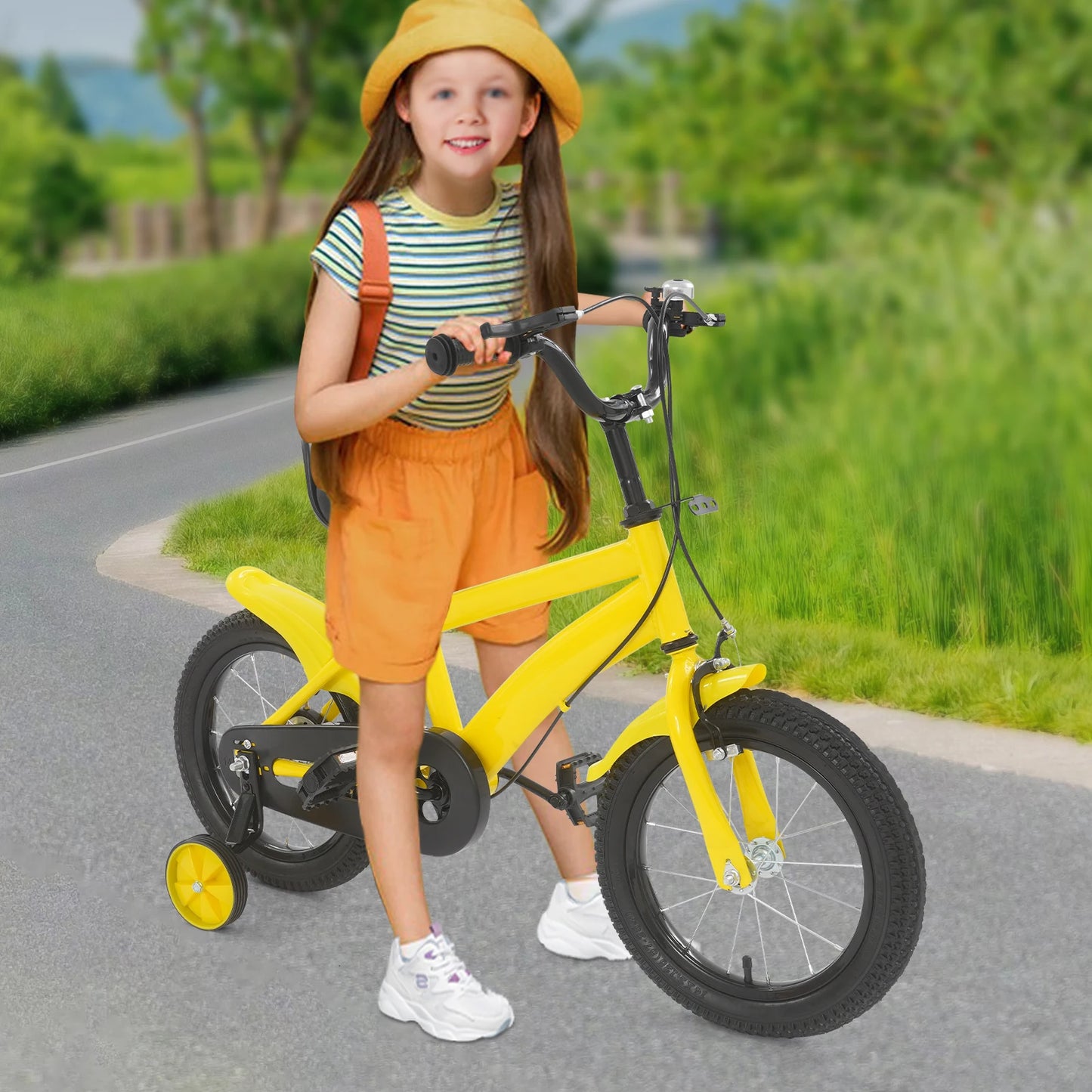 Fork Kids Bicycle Carbon Steel Frame For Beginners Trail
