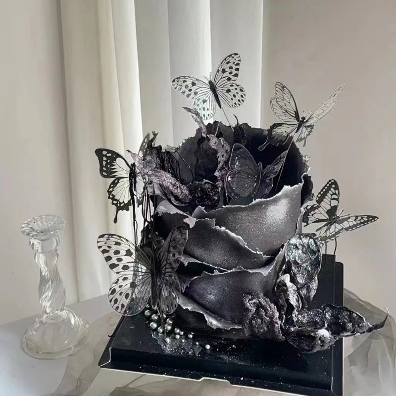 Zhejiang Butterfly Cake Decorations 6To18Pcs For Birthday