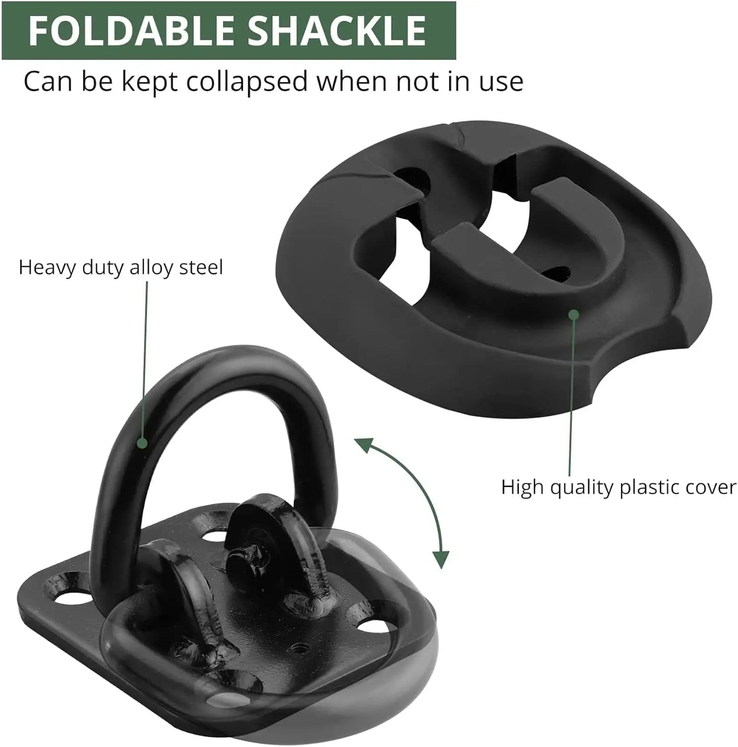 EYPINS Security Ground Anchor For Motorcycles And Bicycles