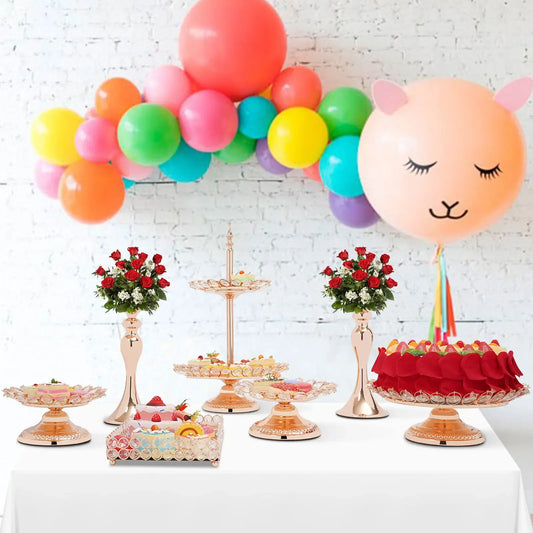 Cake Tools Round Cake And Cupcake Stands Dessert Display