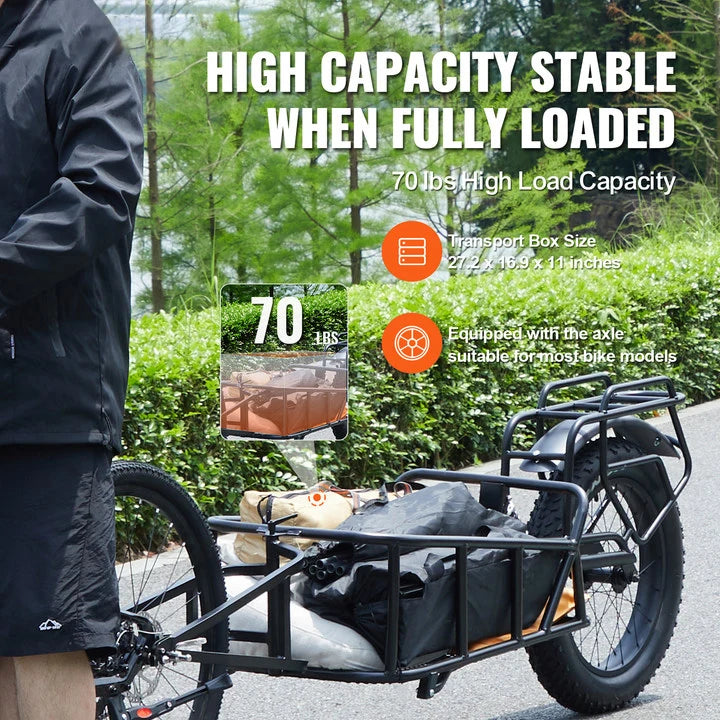 Hign Concerned Bike Cargo Trailer Heavy Duty Wagon Cart