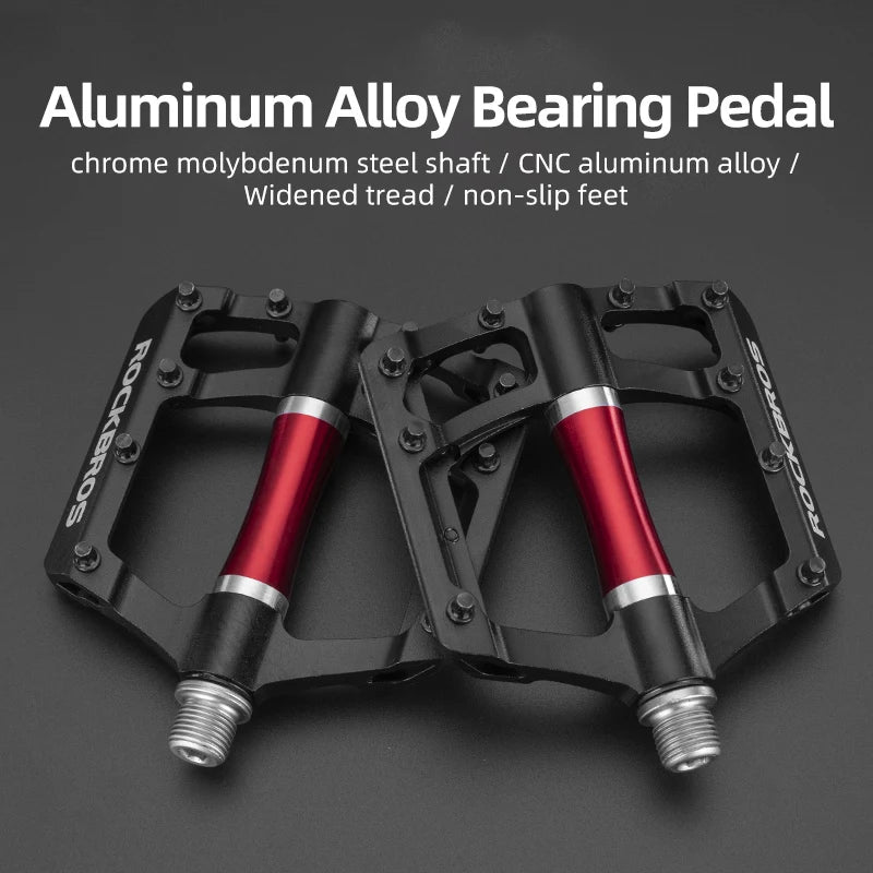 ROCKBROS Bicycle Pedals Sealed Bearing Aluminum Alloy Body
