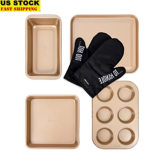 PDQ Professional Nonstick Bakeware Set With Moulds