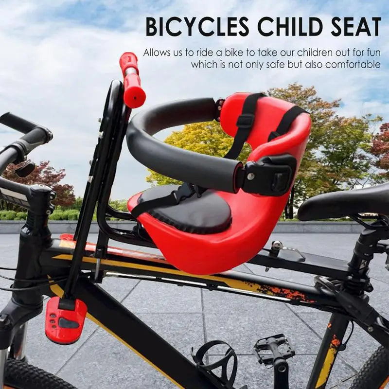 Front Mounted Baby Bicycle Seat For Kids Child Carrier