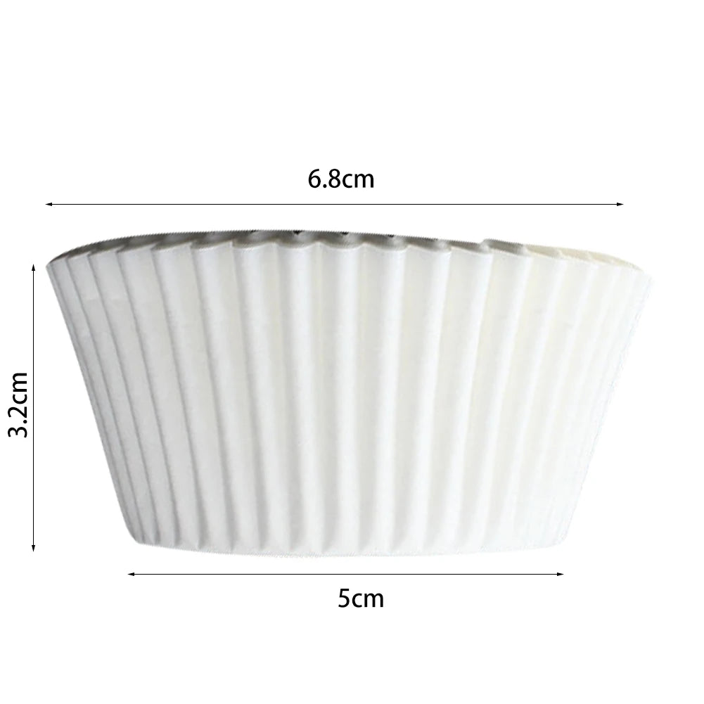 Cake Tools 100 Count Mini Cupcake Liners Greaseproof Paper