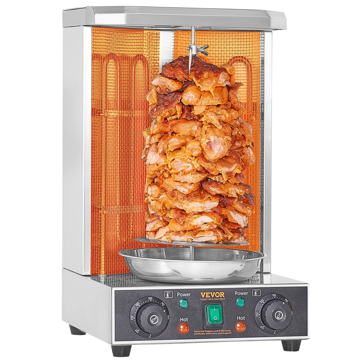 SucceBuy Shawarma Grill Machine 13lbs Electric Vertical Oven