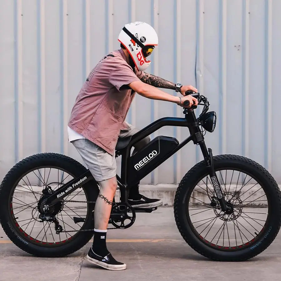 MEELOD XT600DL Dual 1000W Electric Fat Tire Mountain E Bike