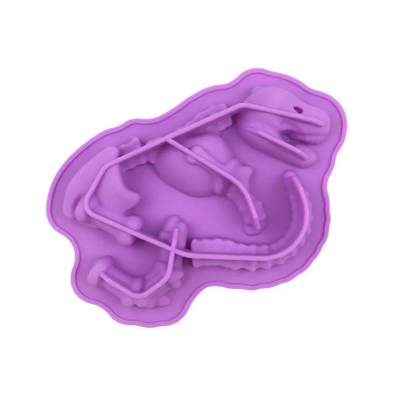 Cake Tools Dinosaur Silicone Mold Dino Fossil Skeleton