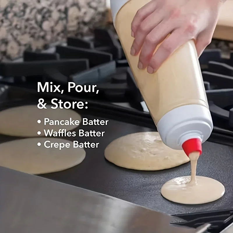 Choice Pancake Batter Bottle Mixer With Blender Ball
