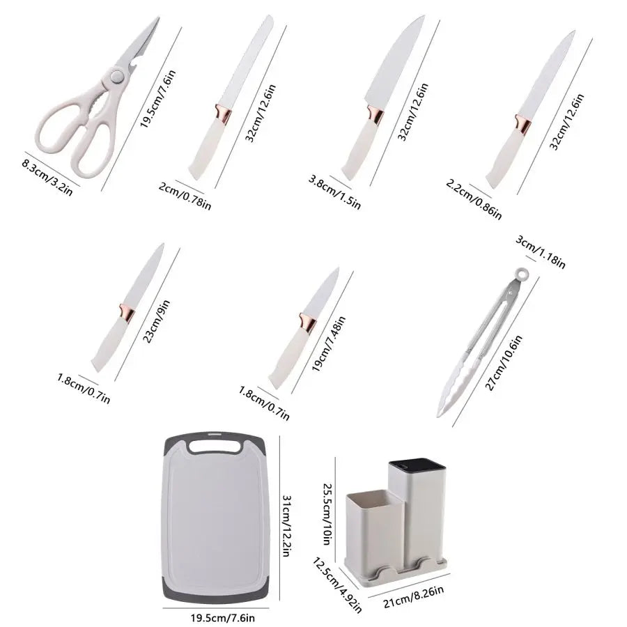 Hign-concerned 19P Silicone Kitchenware Set With Tools