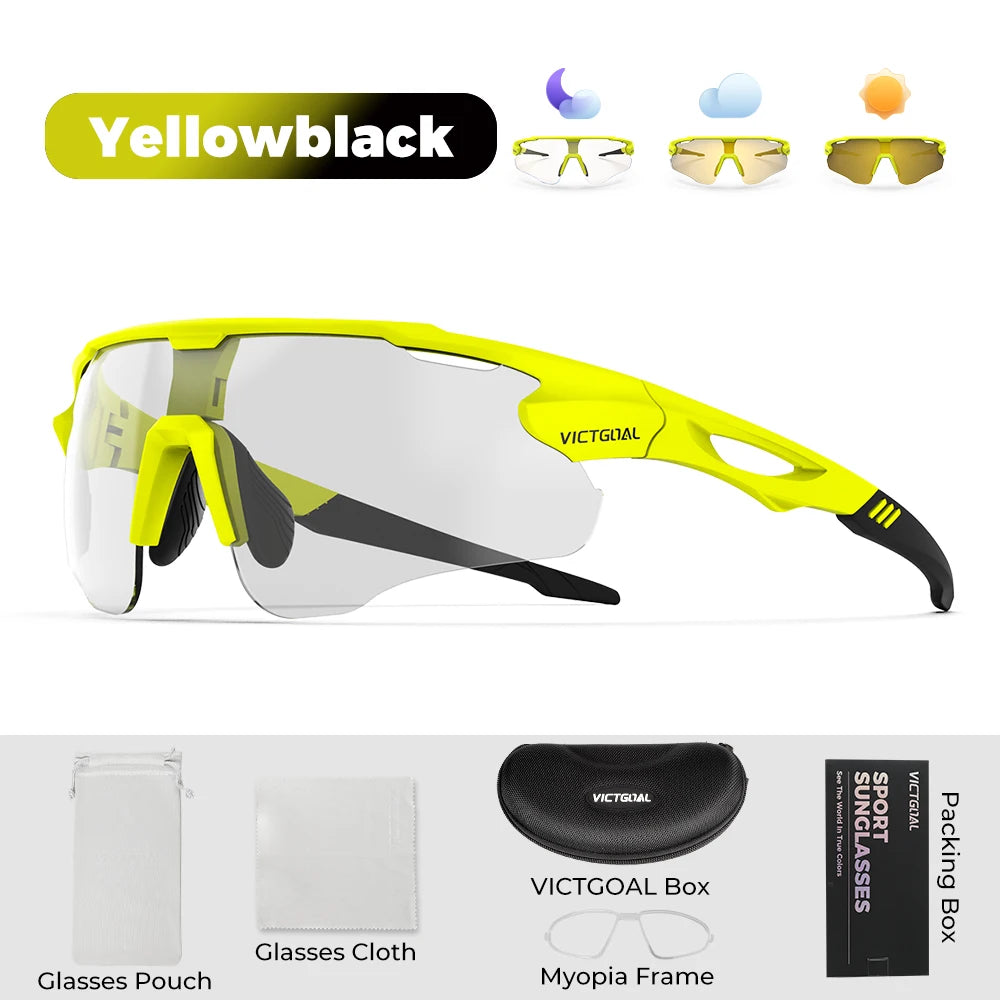 VICTGOAL Photochromic Sports Sunglasses Unisex UV400