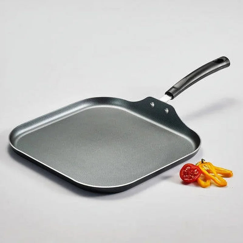 PrimaWare Nonstick Square Griddle Aluminum Dishwasher Safe