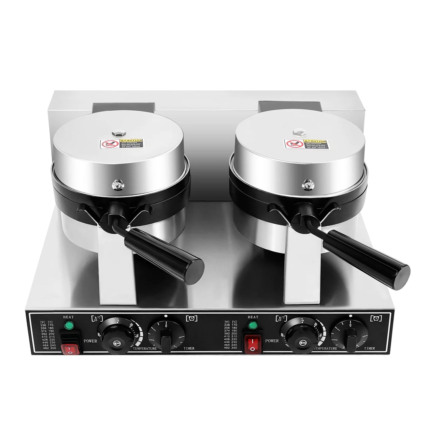 Stainless Steel Waffle Maker Double Head For Home Restaurant