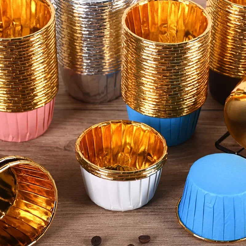 Dessert Tools Party Wrappers Cupcake Liners Set 50pcs