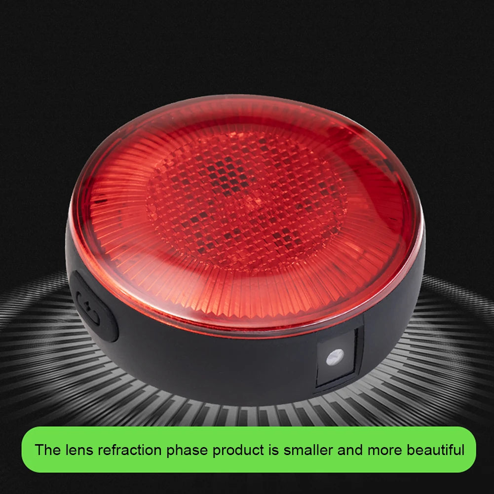 APWIKOGER LED Bicycle Smart Brake Sensor Tail Light USB