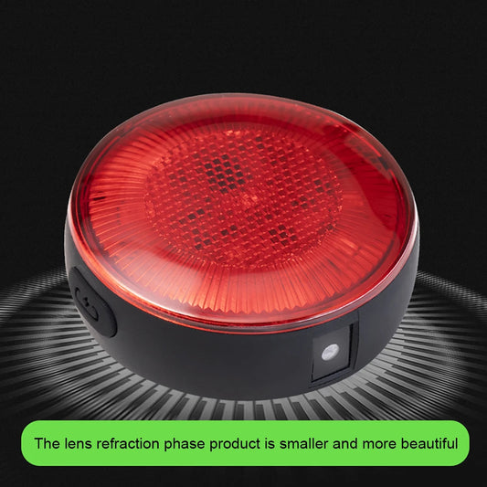APWIKOGER LED Bicycle Smart Brake Sensor Tail Light USB