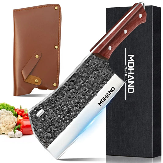 ZENG Japanese Kitchen Knives Hand Forged Chef Knife Sheath