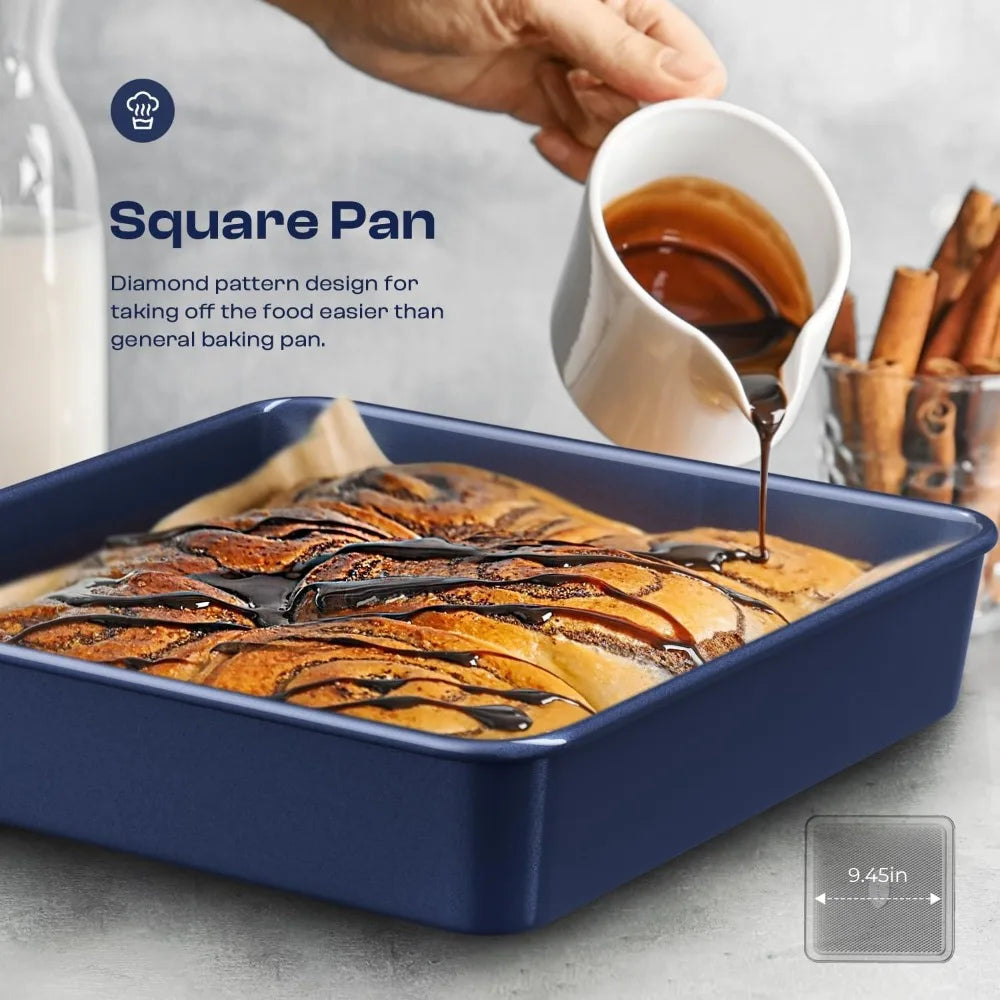 Nonstick Bakeware Set Baking Sheets And Cookie Pans
