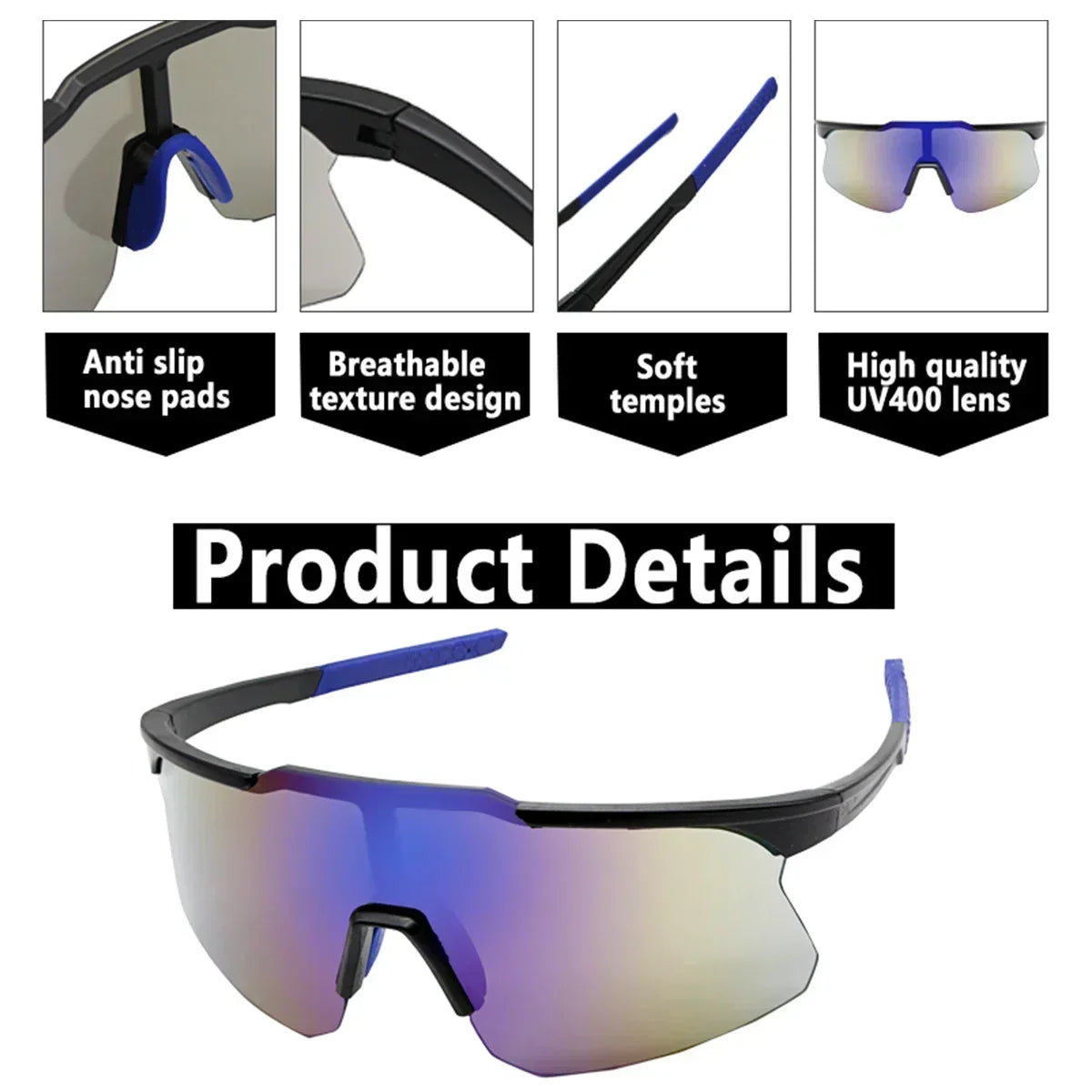 Riding Cycling Sunglasses MTB Glasses Outdoor Eyewear