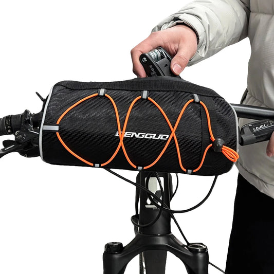 APWIKOGER Bike Handlebar Bag Pannier Large Capacity