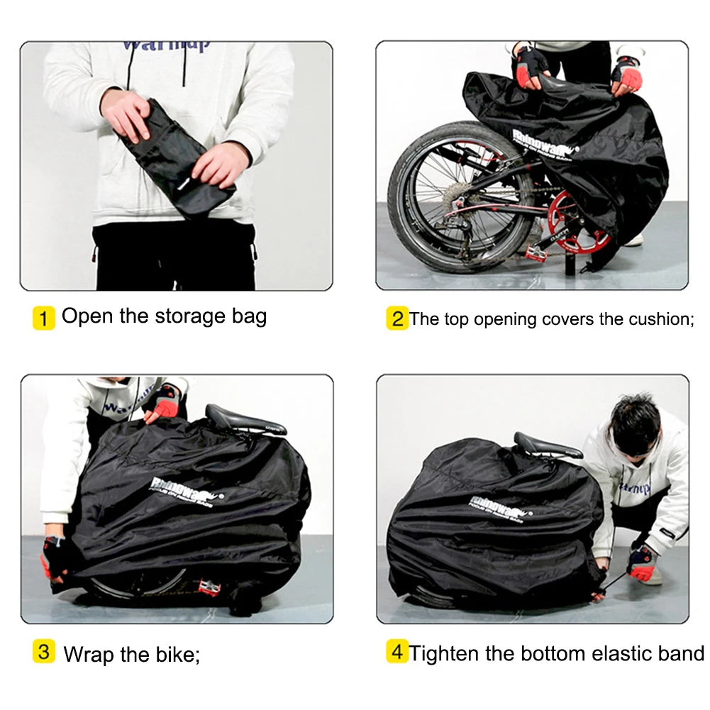 Alloet Bicycle Transport Bag Folding Pouch Waterproof
