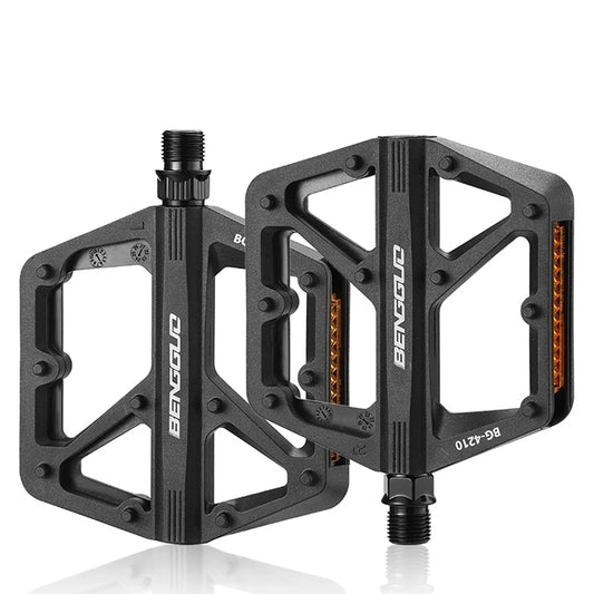 Hign-concerned DU Bearing Nylon Pedals With Reflector