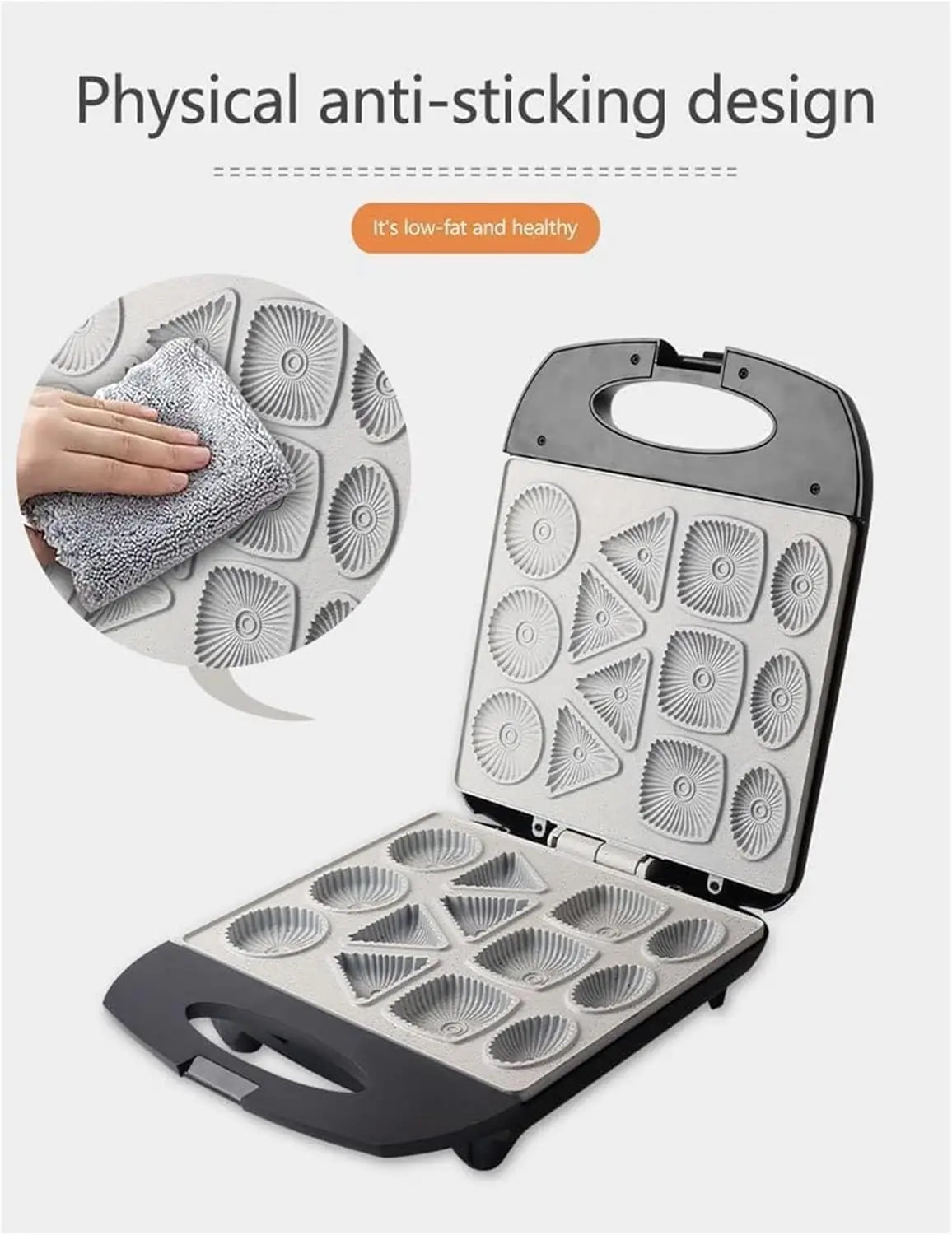 Iosn Electric Cookie Maker For Waffles Scones Baking