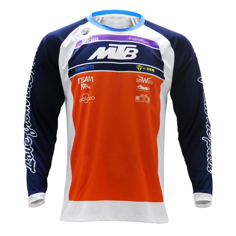 MTB DH MX Bicycle Jersey Breathable Cycling Team Shirt