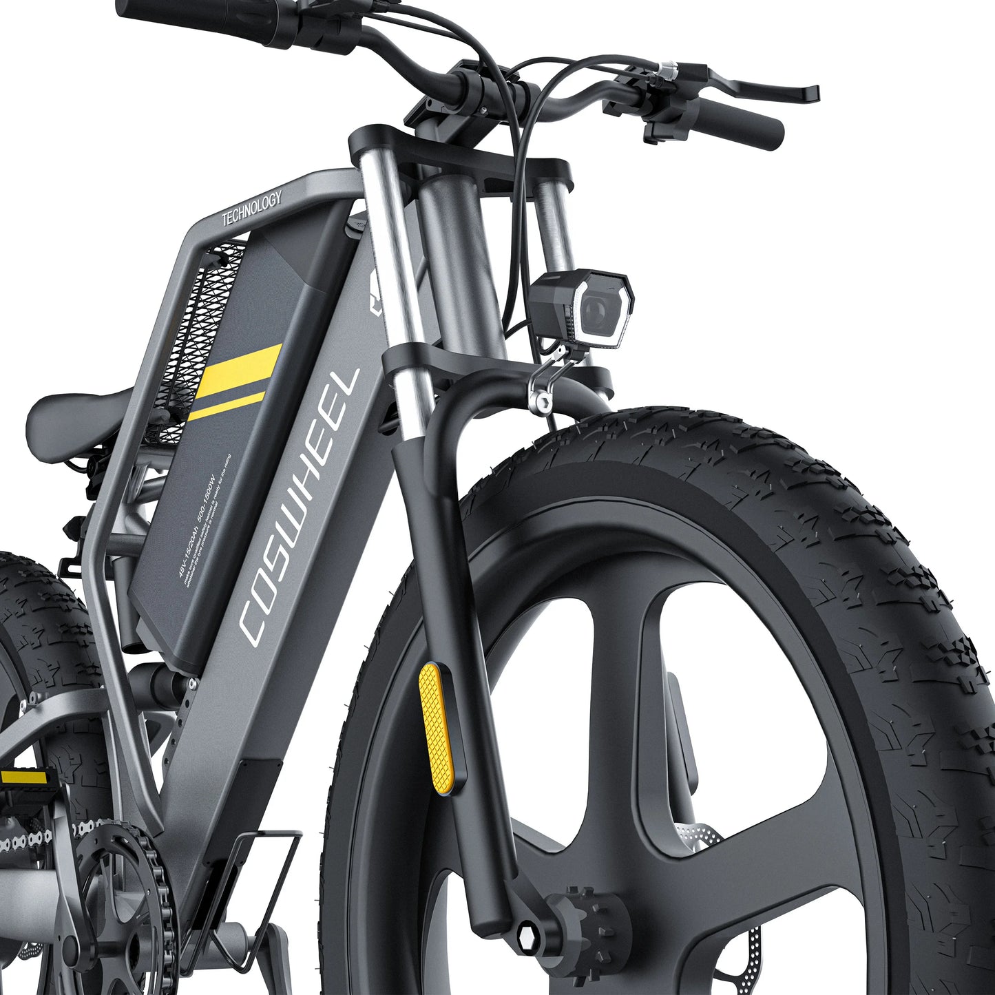 Coswheel T26 500W 48V 20Ah Electric Fat Tire Mountain Bike