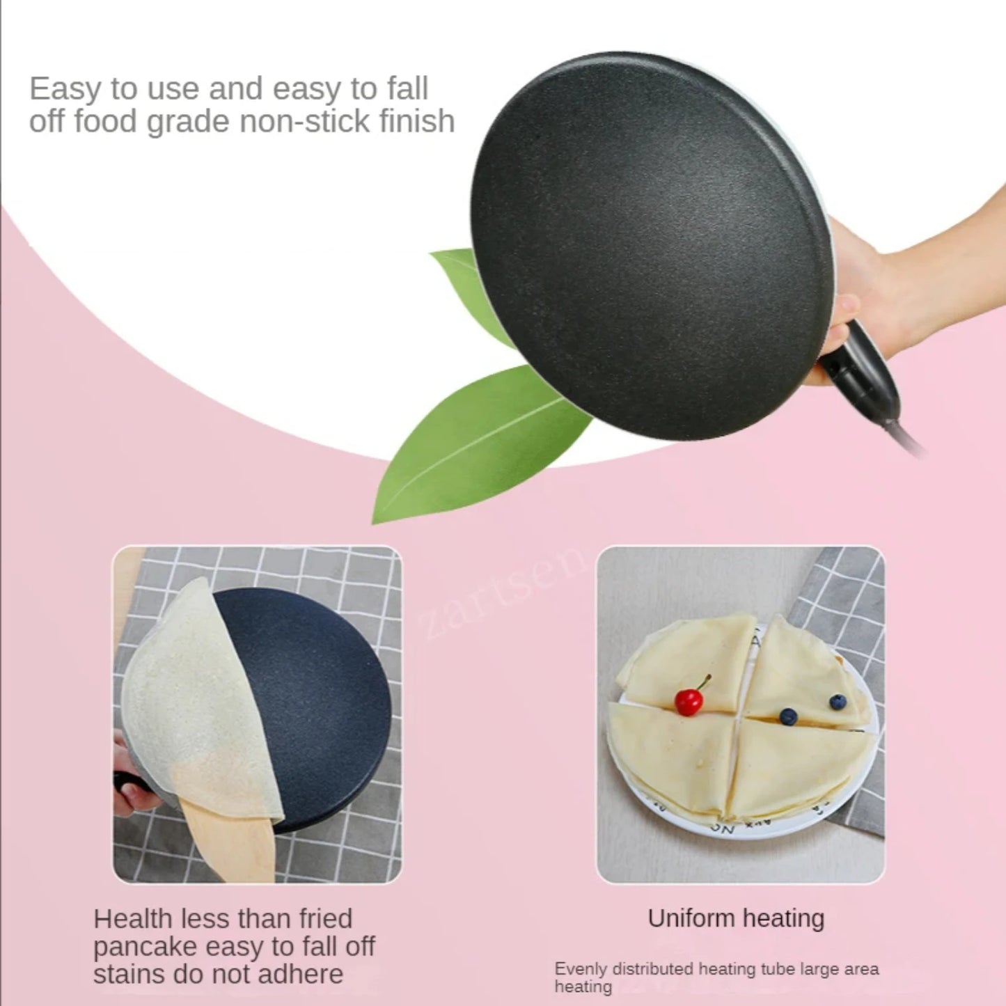 OIMG Automatic Nonstick Crepe Maker And Pancake Machine