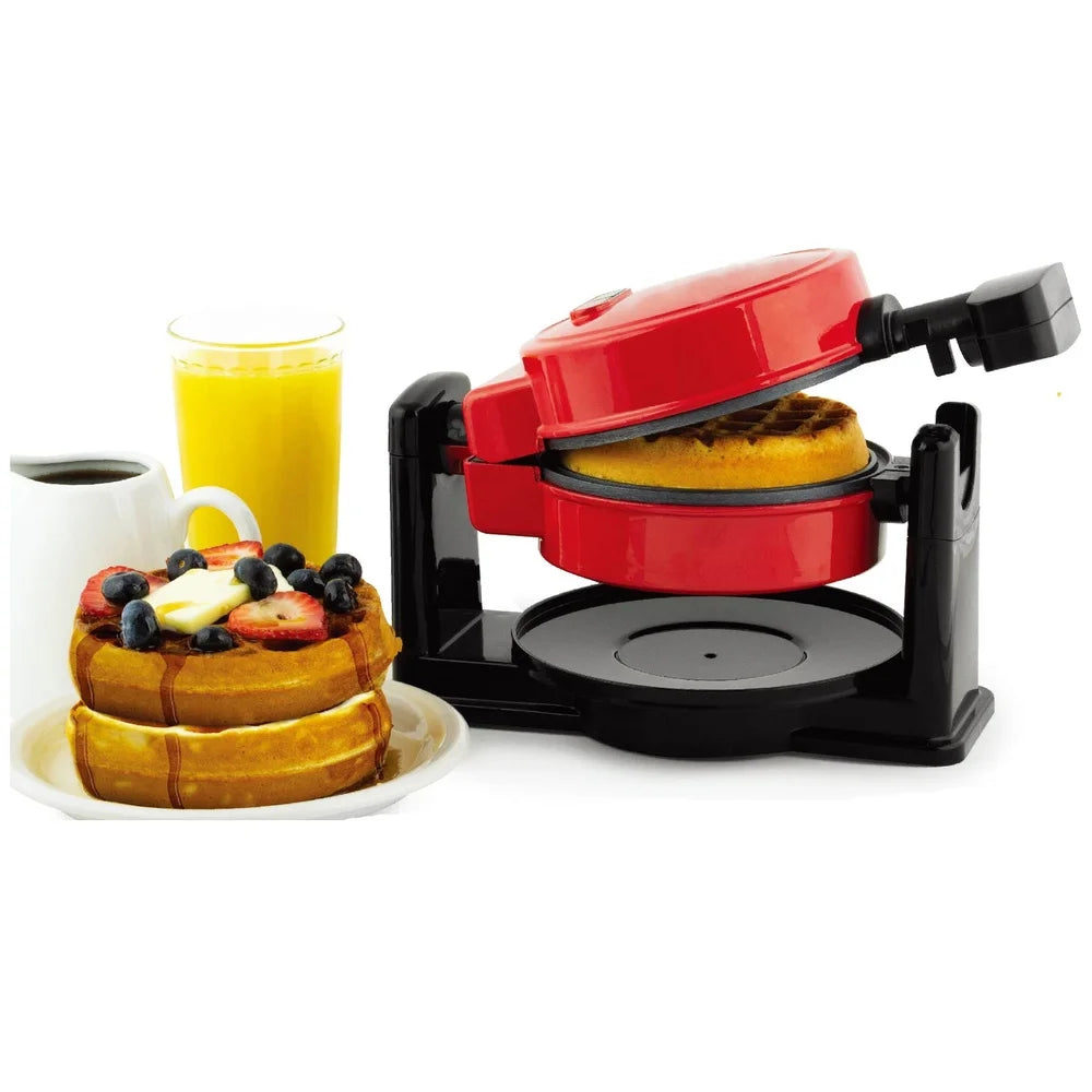 XMSJ Compact Nonstick Waffle Maker Cool Touch Kitchen