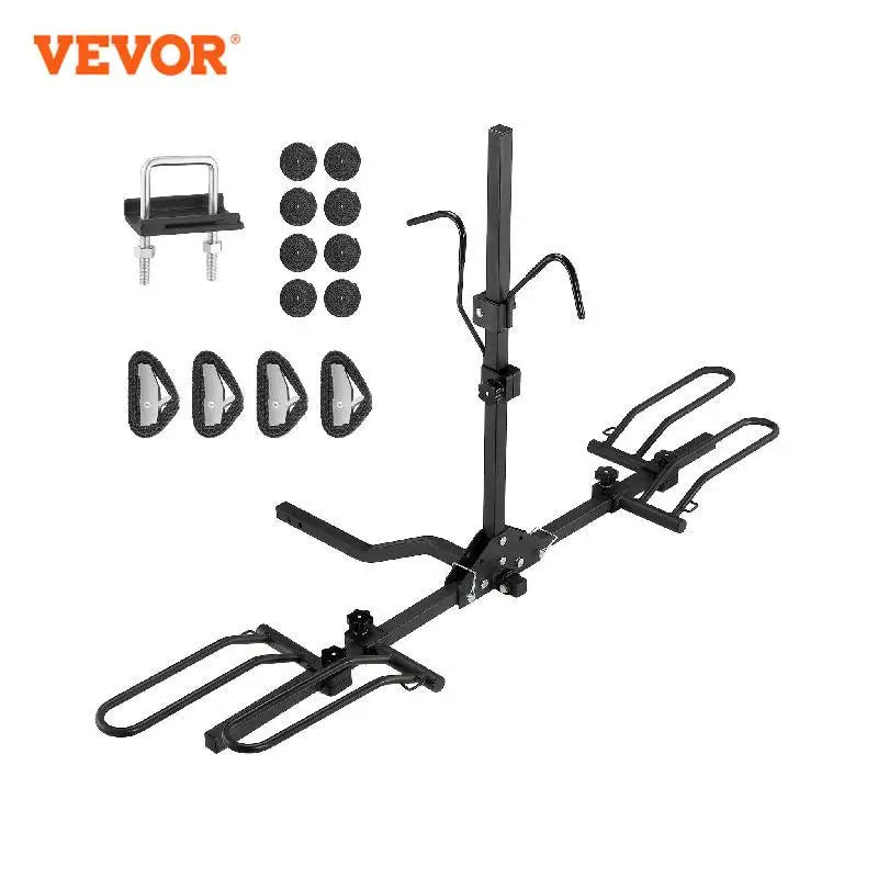 VEVOR Hitch Mount 2 Bike Rack Platform Style 80 Lb Capacity