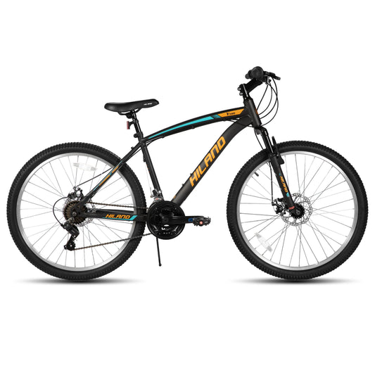 HILAND Mountain Bicycle Dual Disc Brakes Suspension Fork