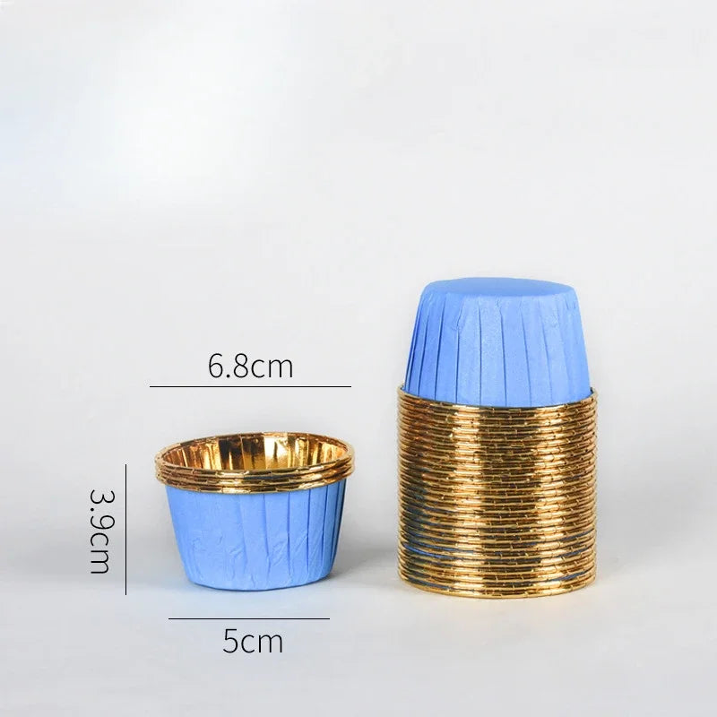 Dessert Tools Party Wrappers Cupcake Liners Set 50pcs